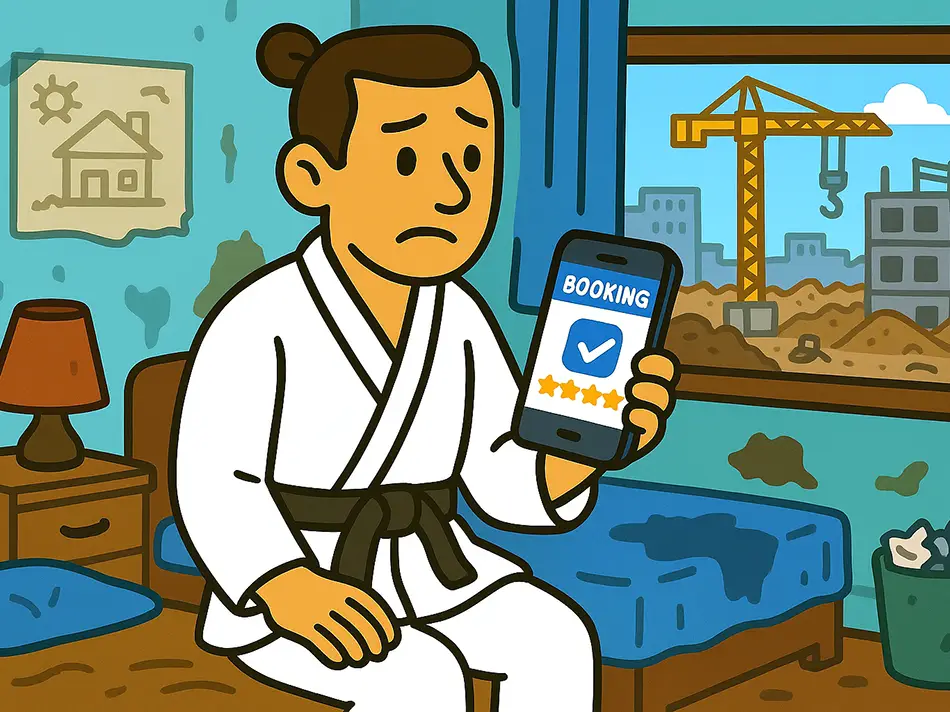 Hotel Booking through an app went wrong