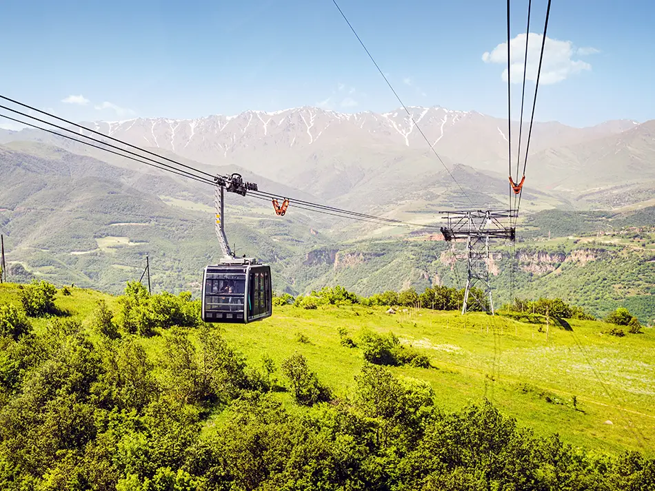 Riding the Wings of Tatev cable car, one of the best things to do in Armenia