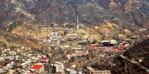 Panoramic townscape framed by canyon hills, showcasing the Best Things to Do in Alaverdi.
