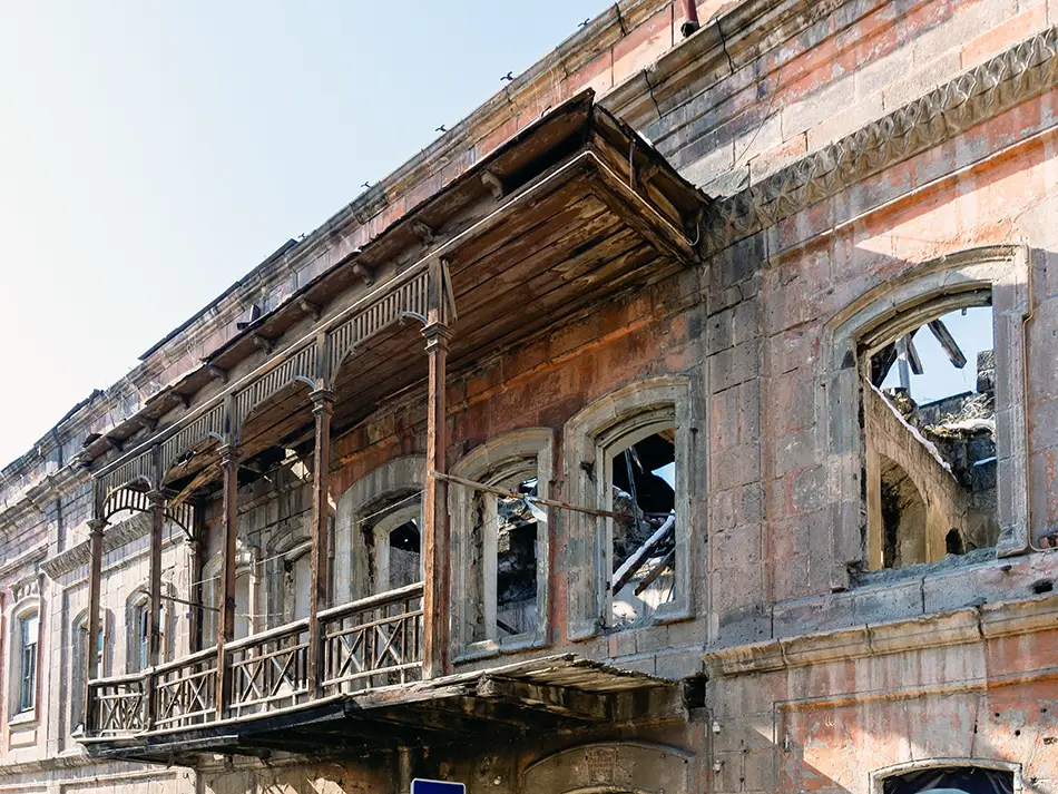 Restored 19th-century house in the Kumayri district