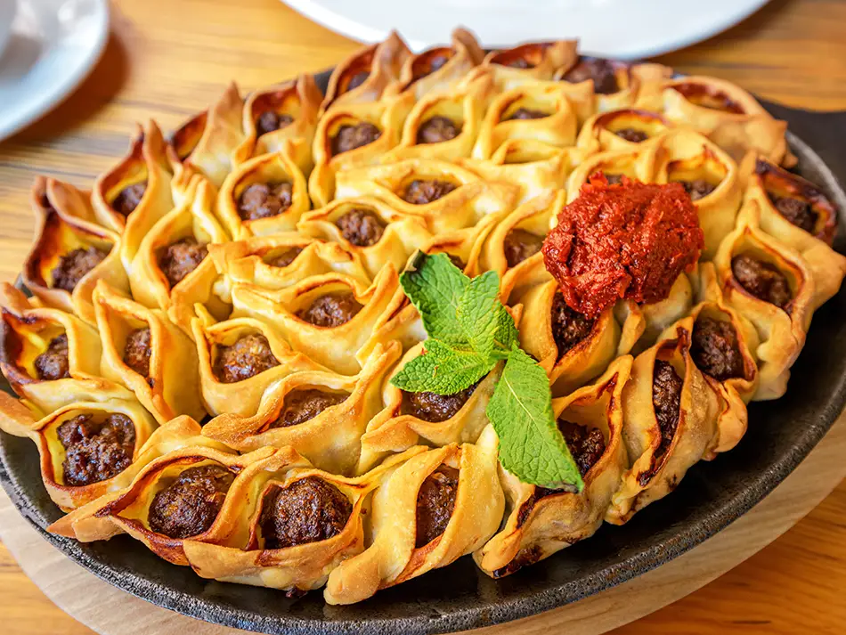 Manti - Armenian style dumplings, One of the best dishes 