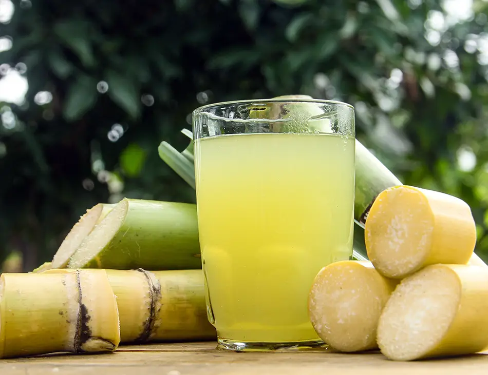 Teuk Ampov, fresh sugarcane juice, a popular Cambodian street drink