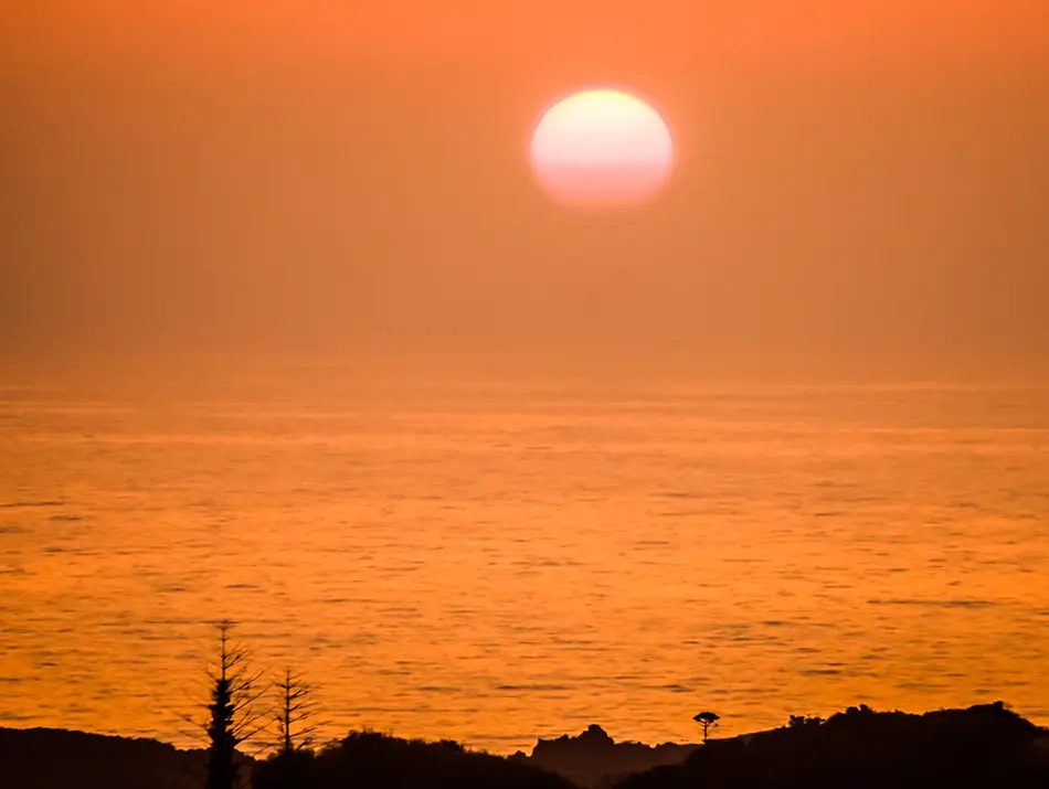 One of the best sunset spots in Oualidia