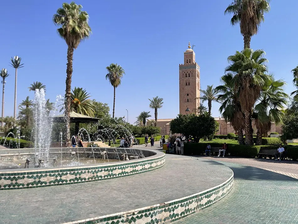 Koutoubia Mosque and Gardens are a top sight in Marrakesh