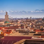 Best things to do in Marrakesh shown with a panoramic view