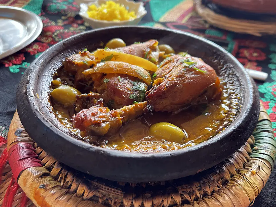 Chicken tagine – one of the best dishes to try in Marrakesh