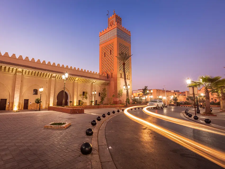 Marrakesh at night