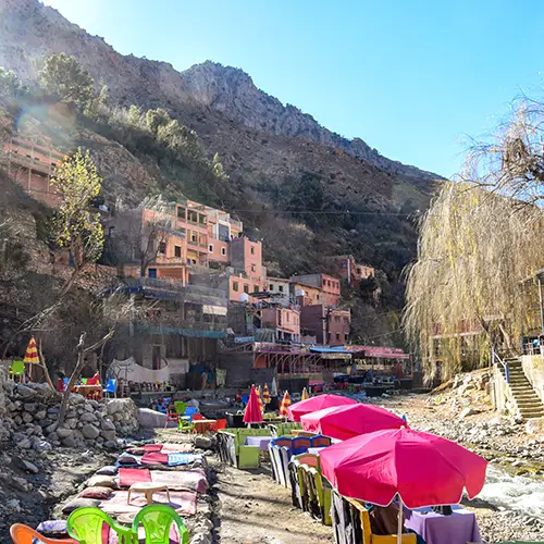 View of the Ourika Valley