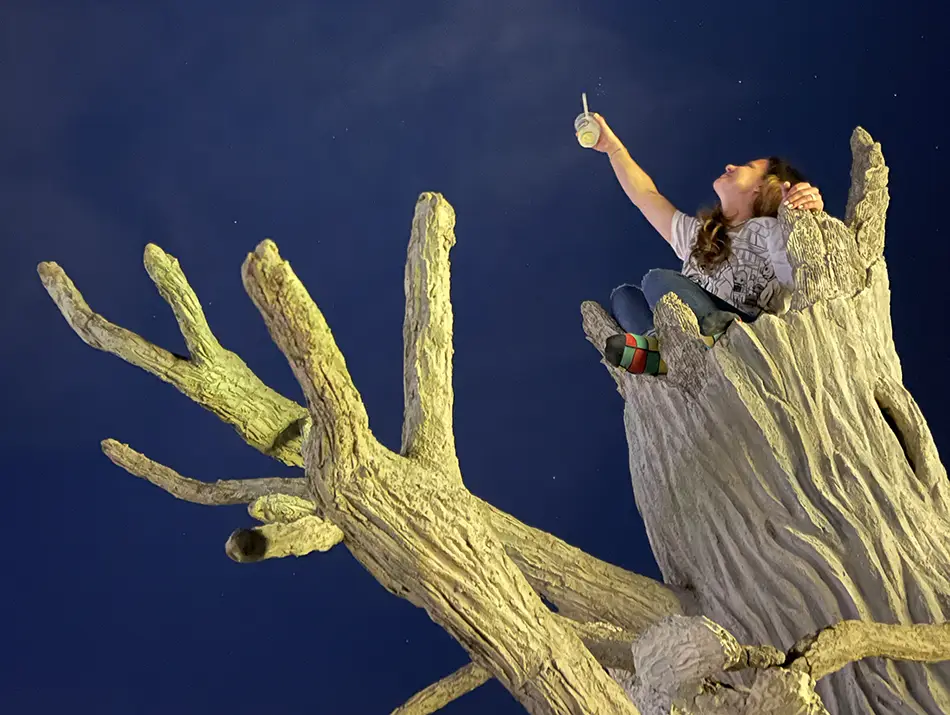 Reaching the very top of the Maze Bar is one of the best things to do in Dalat