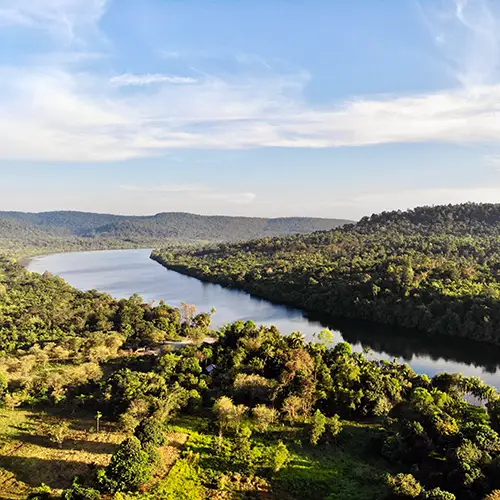 River valley in Cardamon Mountains