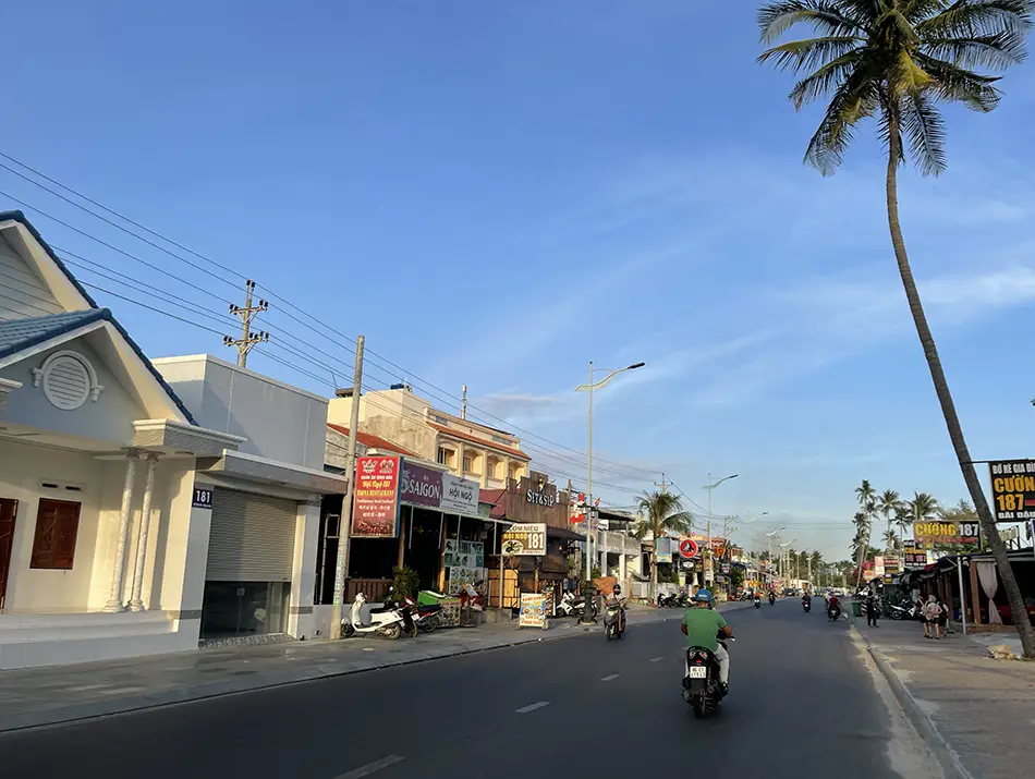 Motorbike on Nguen Dinh Chieu Street