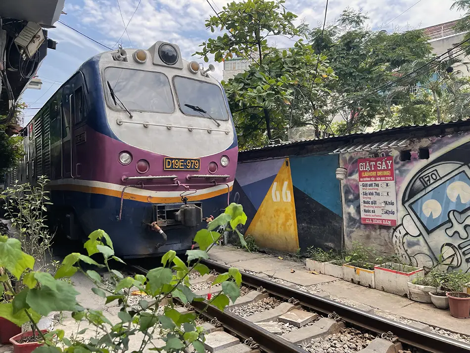 Reunification Train as one of the ways to get to Mui Ne.