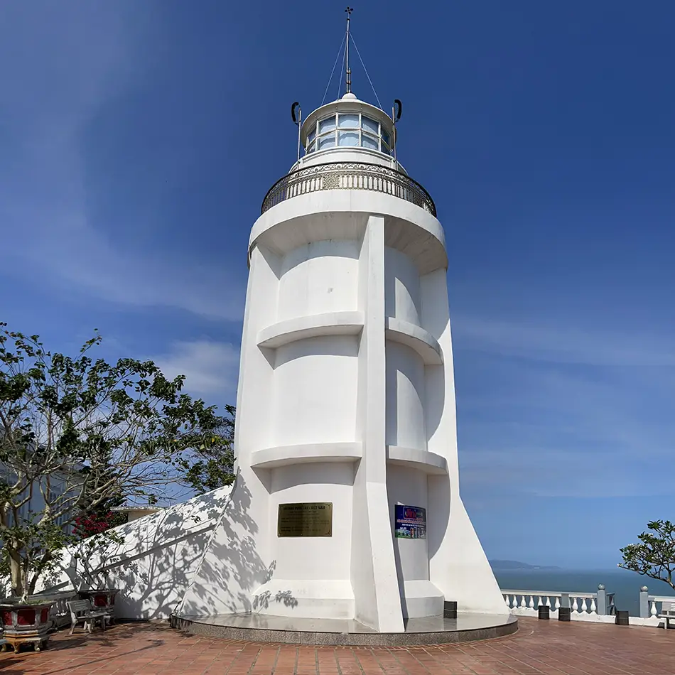 The white colonial lighthouse is among the best things to do in Vung Tau.