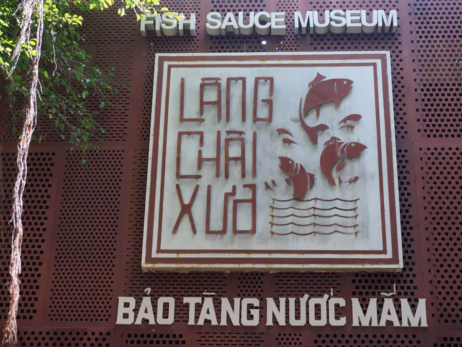 Mui Ne fish sauce museum exterior