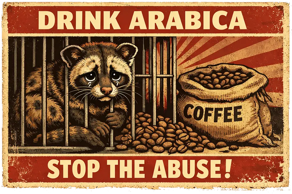 Sustainable travel propaganda poster