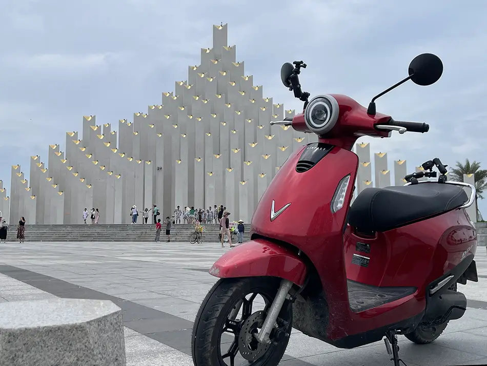 Vung Tau back Beach Monument