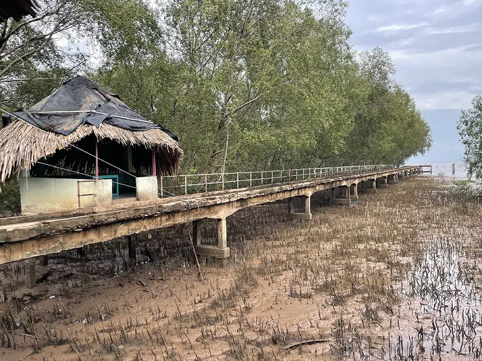 Mo O tourist area near Soc Trang city